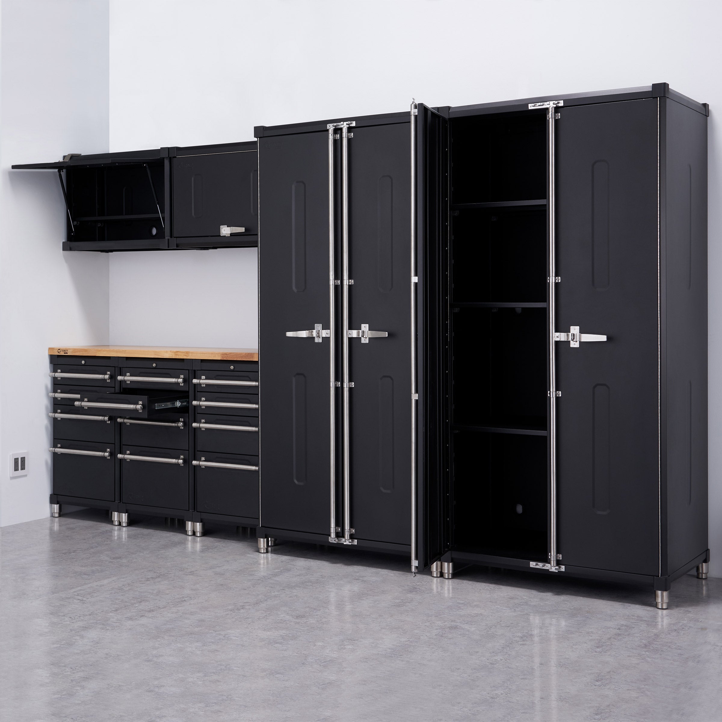 TRINITY PRO 8-Piece Garage Cabinet Drawer Set